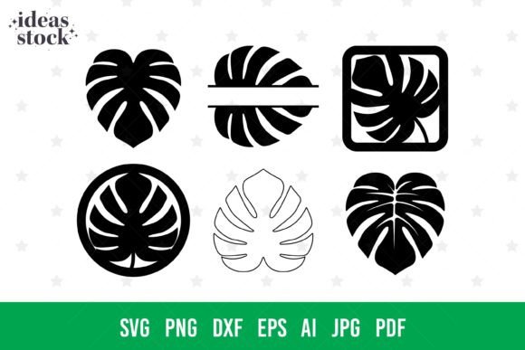 Download Bundle Monstera. Tropical Svg. Plants. - Tropical svg Collection
