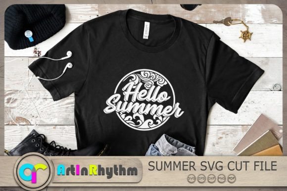 Download Hello Summer Svg, Tropical Svg, Summer - Premium Resources
